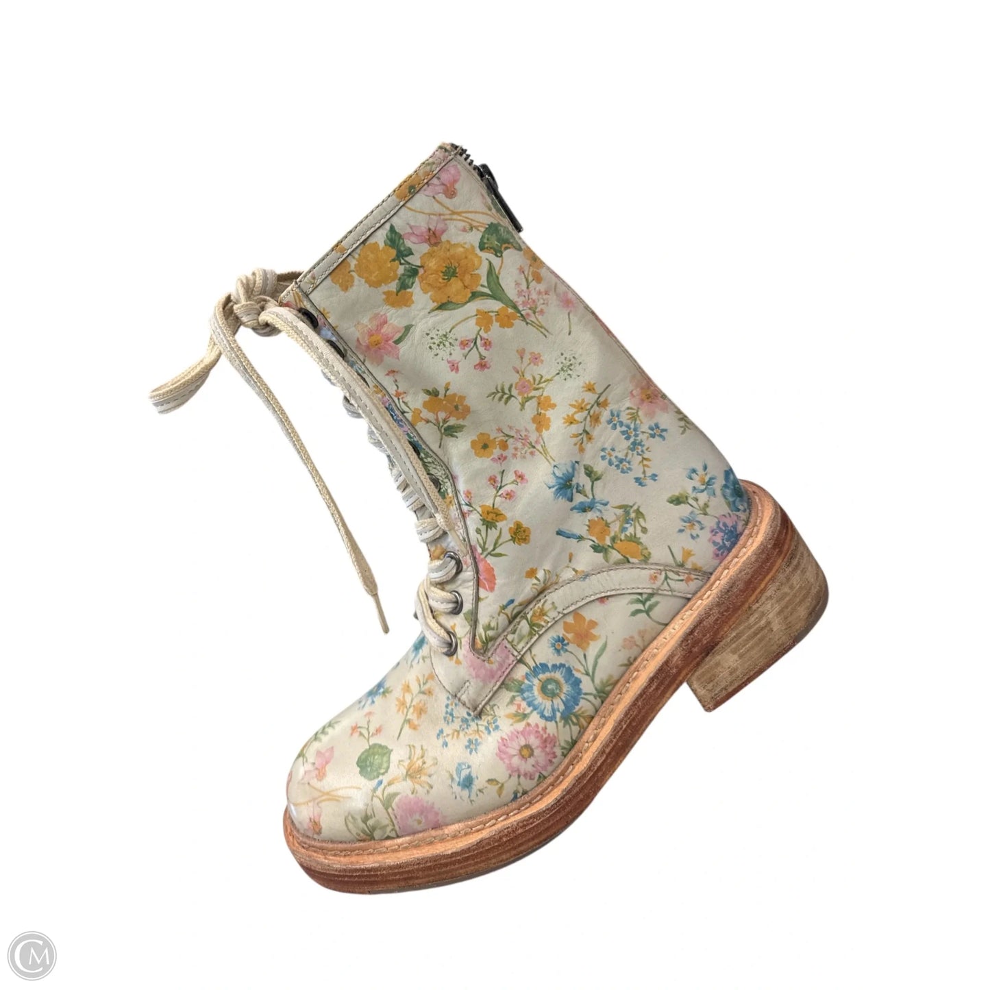 Boots Ankle Flats By Free People In Cream, Size: 7