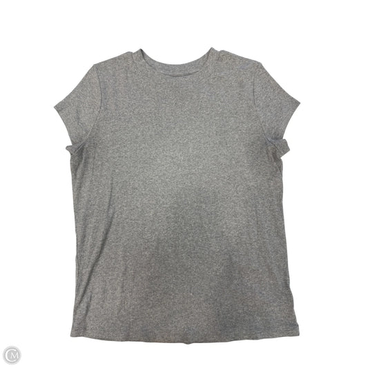 Top Short Sleeve By A New Day In Grey, Size: Xl