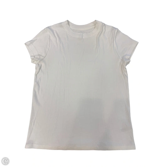 Top Short Sleeve By A New Day In White, Size: Xl