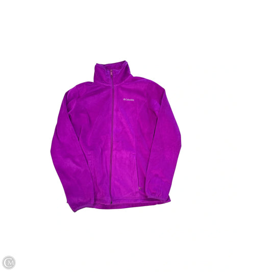 Jacket Faux Fur & Sherpa By Columbia In Purple, Size: S