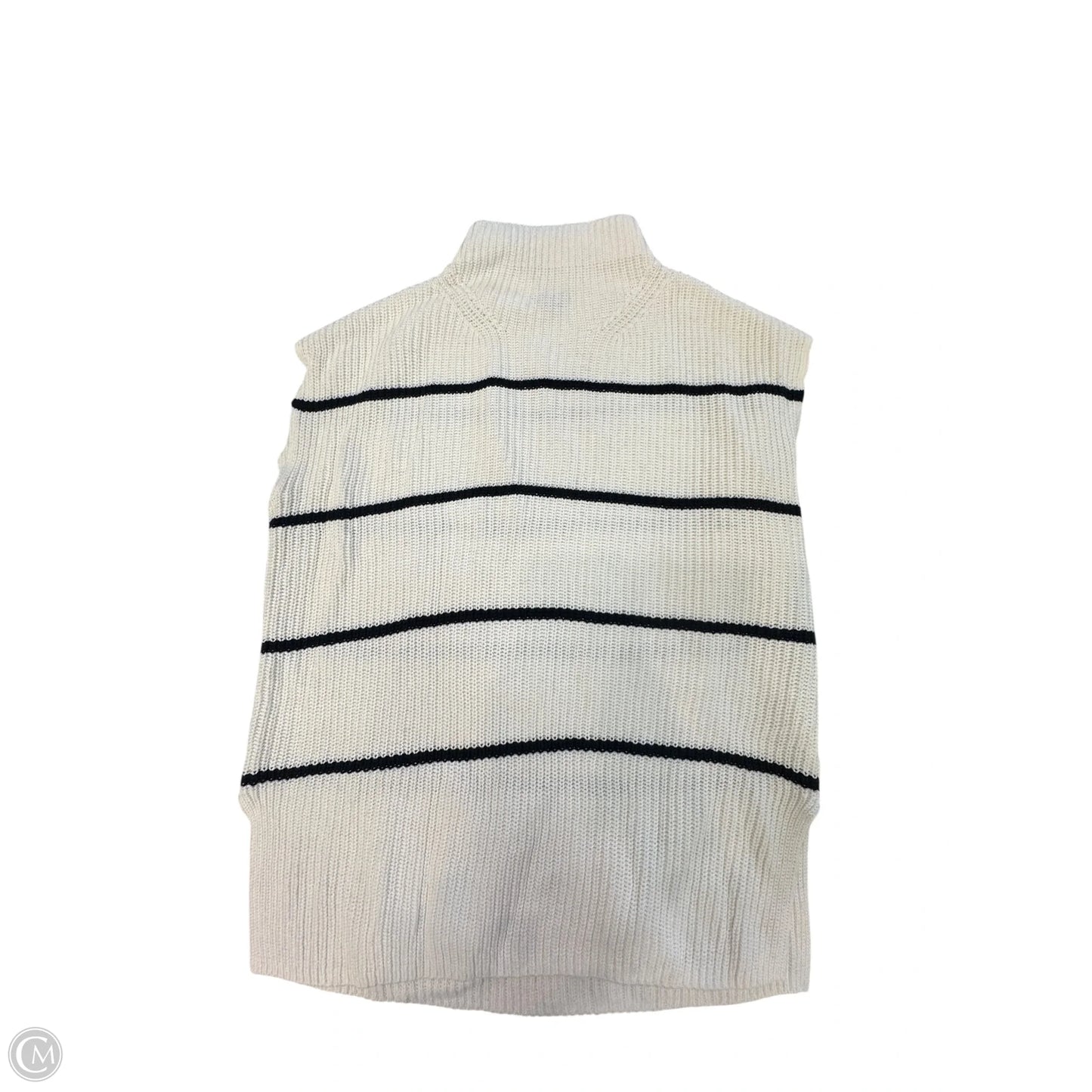 Vest Sweater By Rails In White, Size: Xs