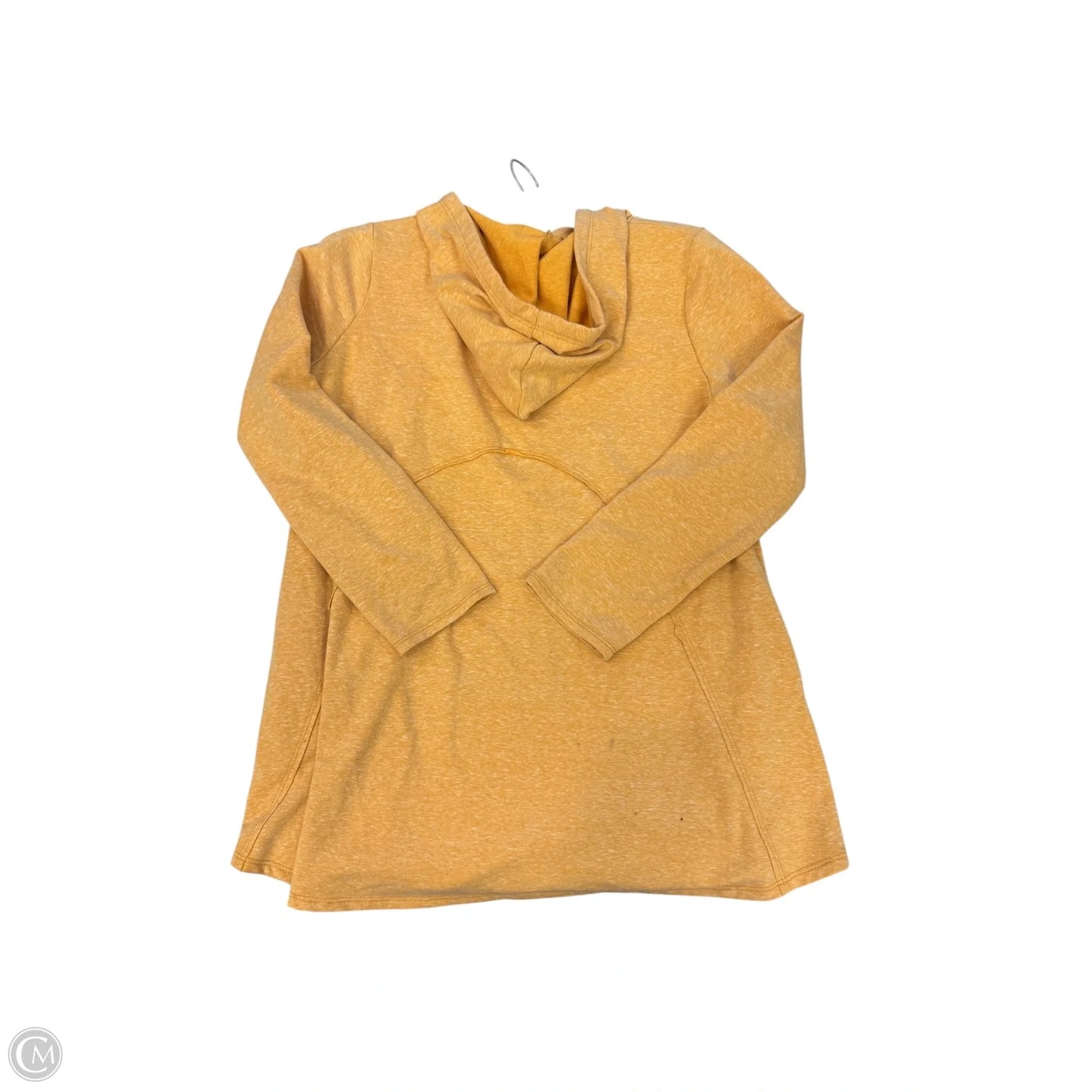 Sweatshirt Hoodie By Cmc In Yellow, Size: L