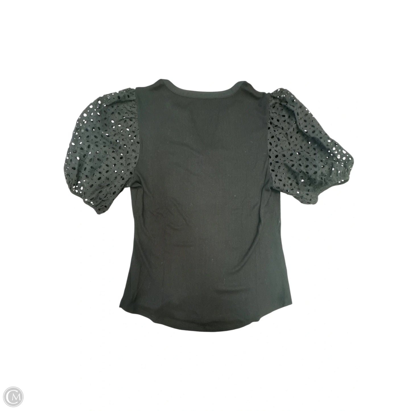 Top Short Sleeve By Nine West In Black, Size: Xl