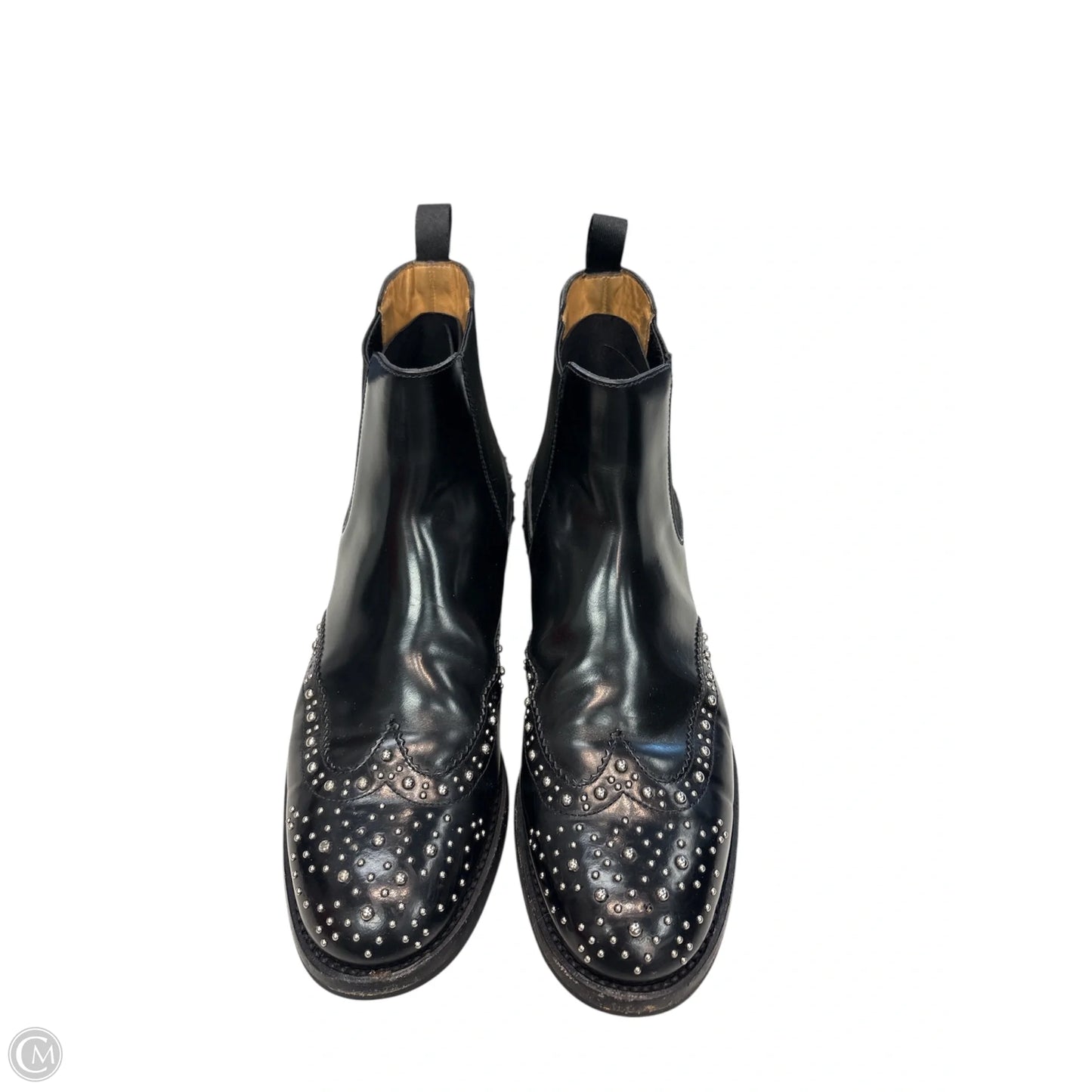 Boots Ankle Flats By Cma In Black, Size: 6