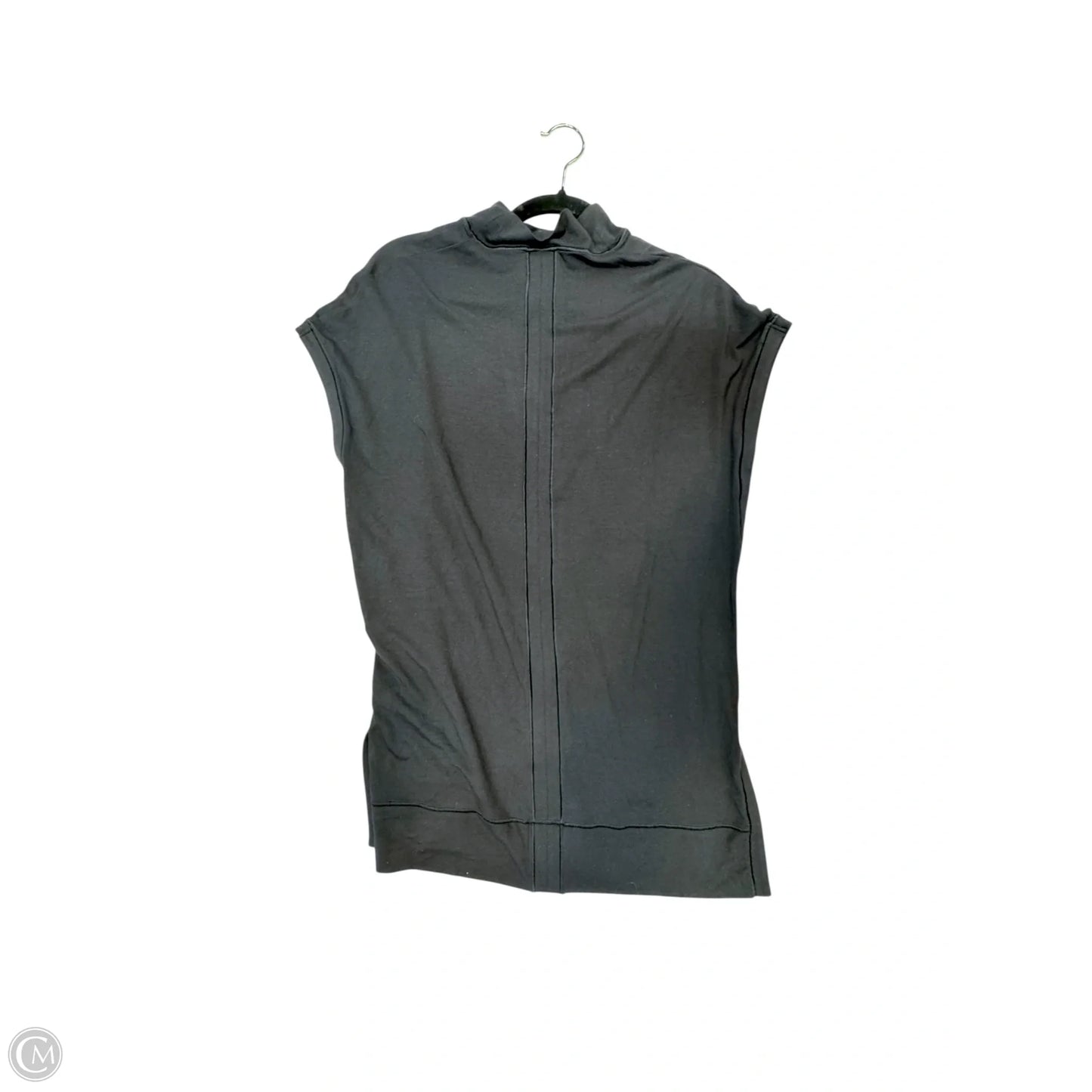 Top Short Sleeve By Athleta In Black, Size: S