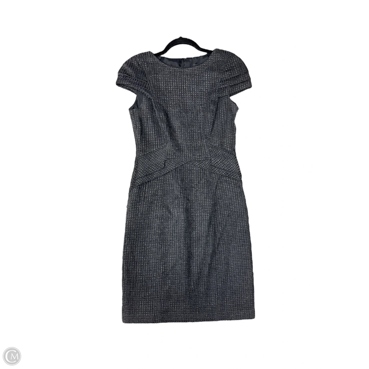 Dress Casual Midi By David Meister In Grey, Size: 4