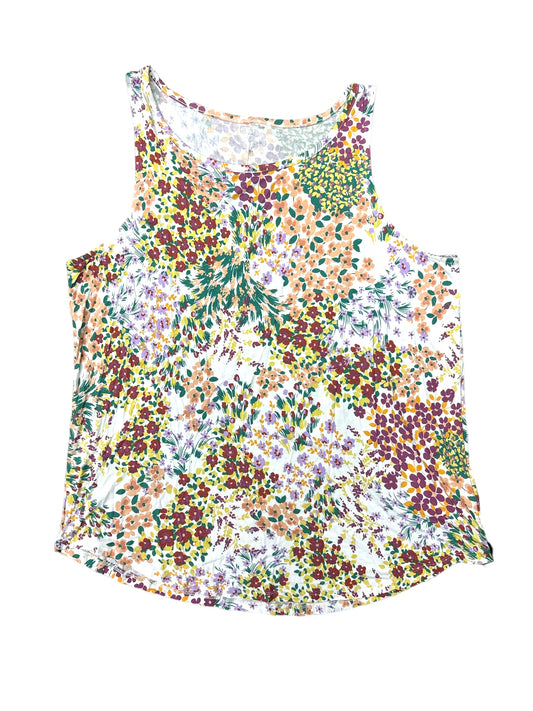 Floral Print Top Sleeveless Maurices, Size L