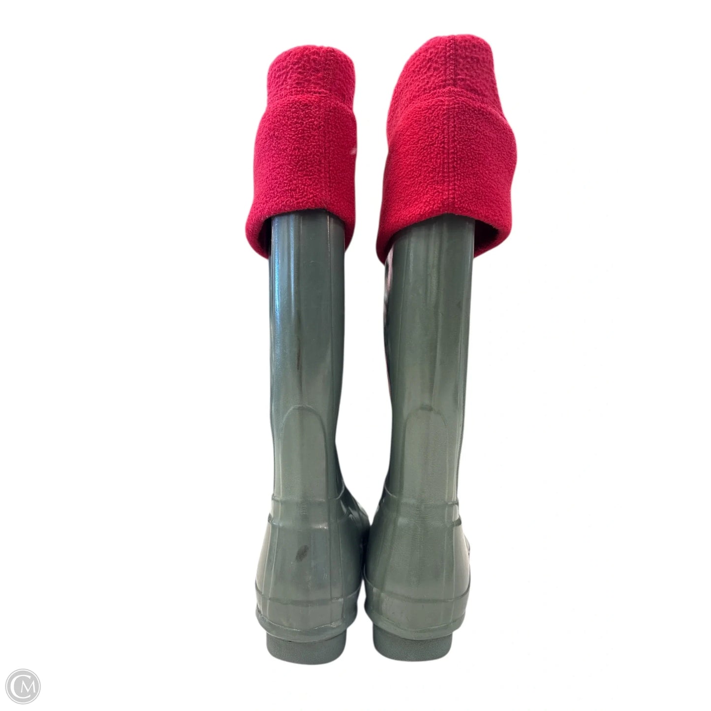 Boots Knee Flats By Hunter In Green, Size: 7