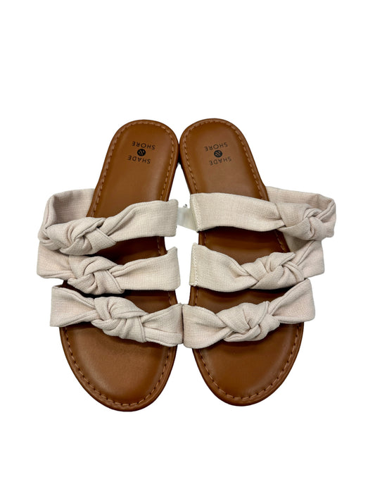 Sandals Flats By Shade & Shore  Size: 7