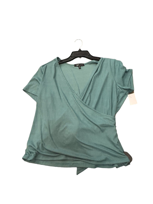 Top Short Sleeve By Ymi  Size: 1x
