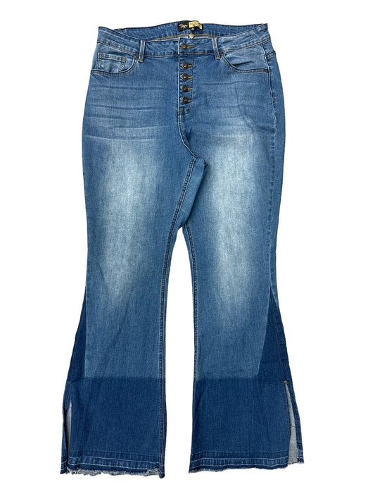 Jeans Flared By Suzanne Betro  Size: 16