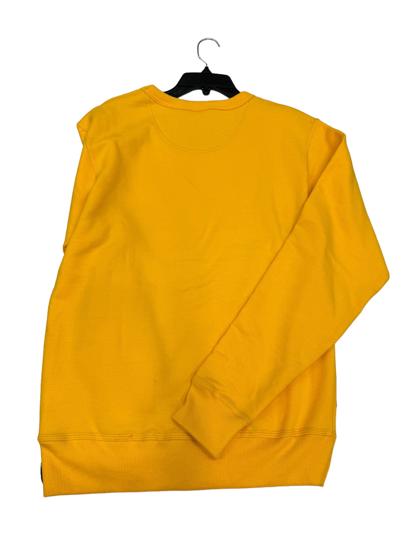 Sweatshirt Crewneck By Champion In Yellow, Size: S