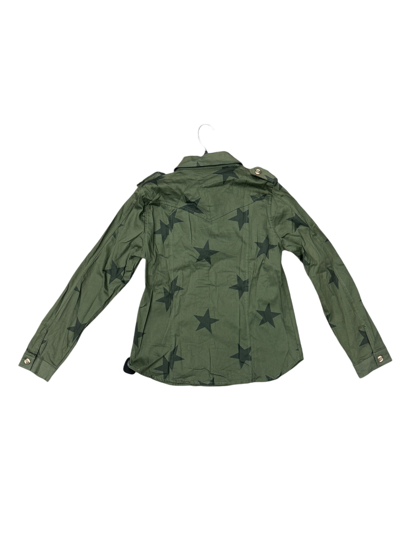 Top Long Sleeve By Knox Rose In Green, Size: S