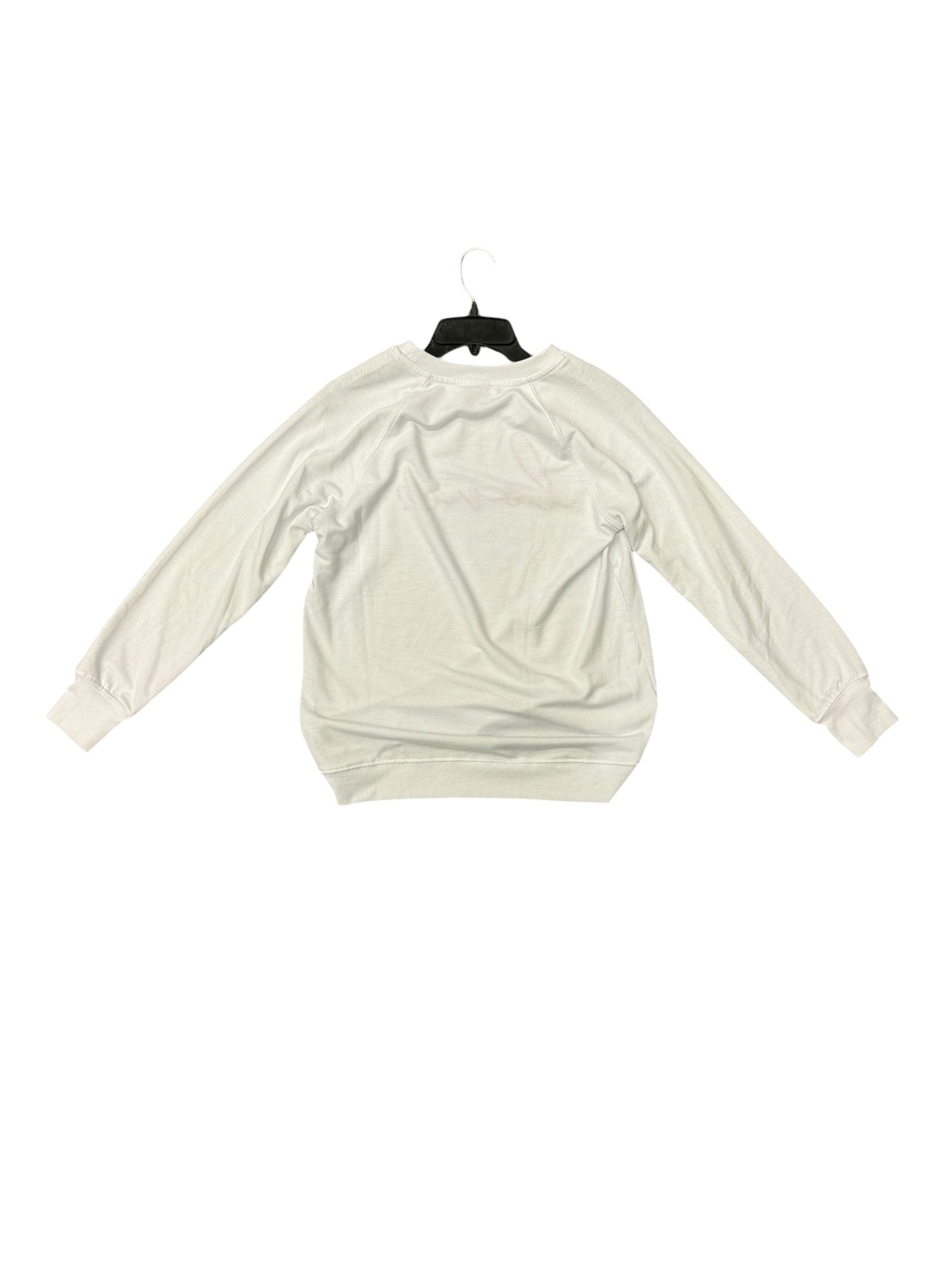 Top Long Sleeve By Workshop In White, Size: S