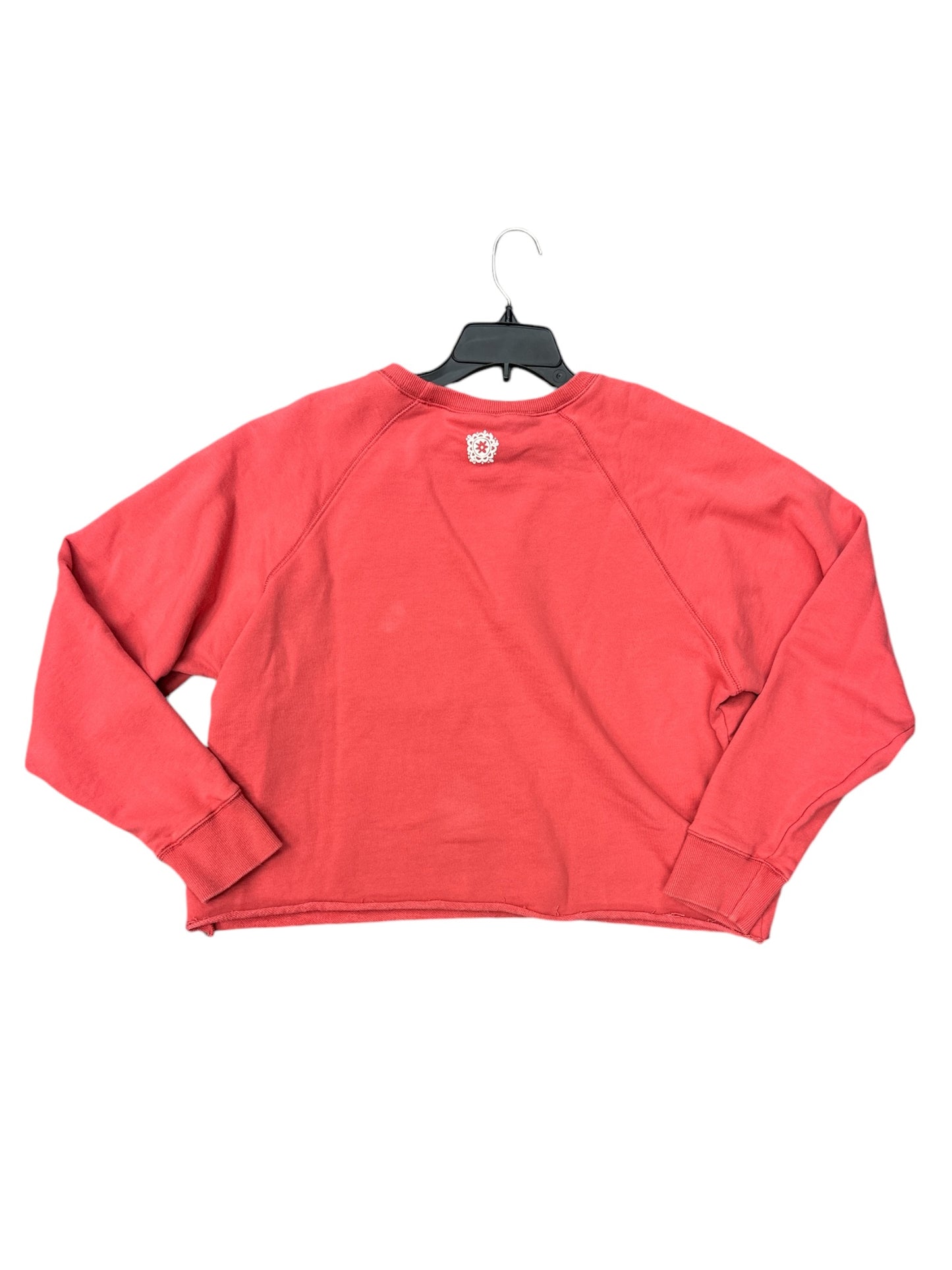 Sweatshirt Crewneck By Natural Life In Red, Size: M