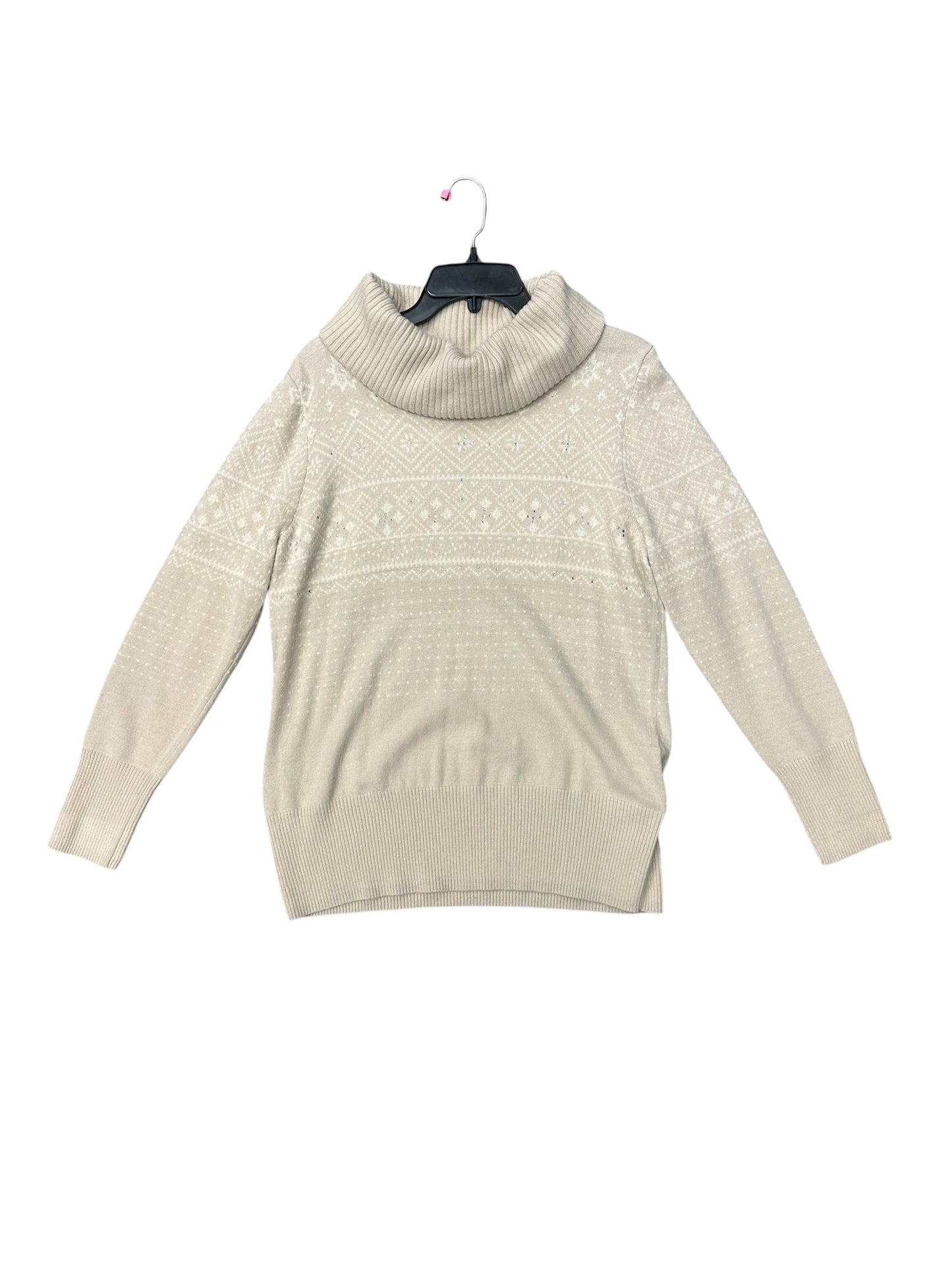 Sweater By Alberto Makali In Tan, Size: L