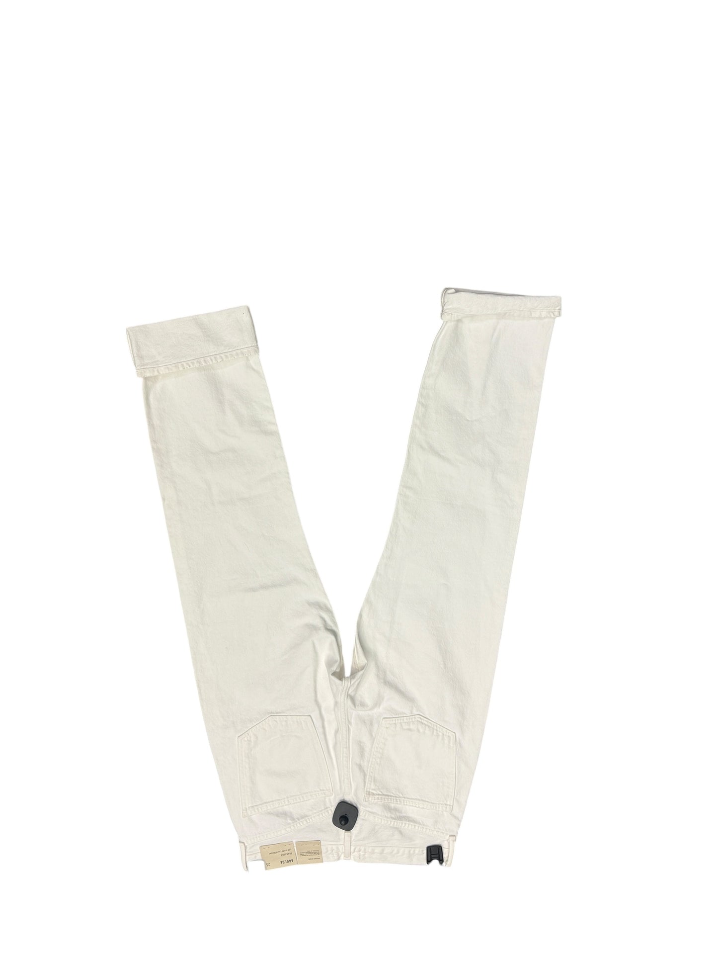 Pants Designer By Agolde In White, Size: 2