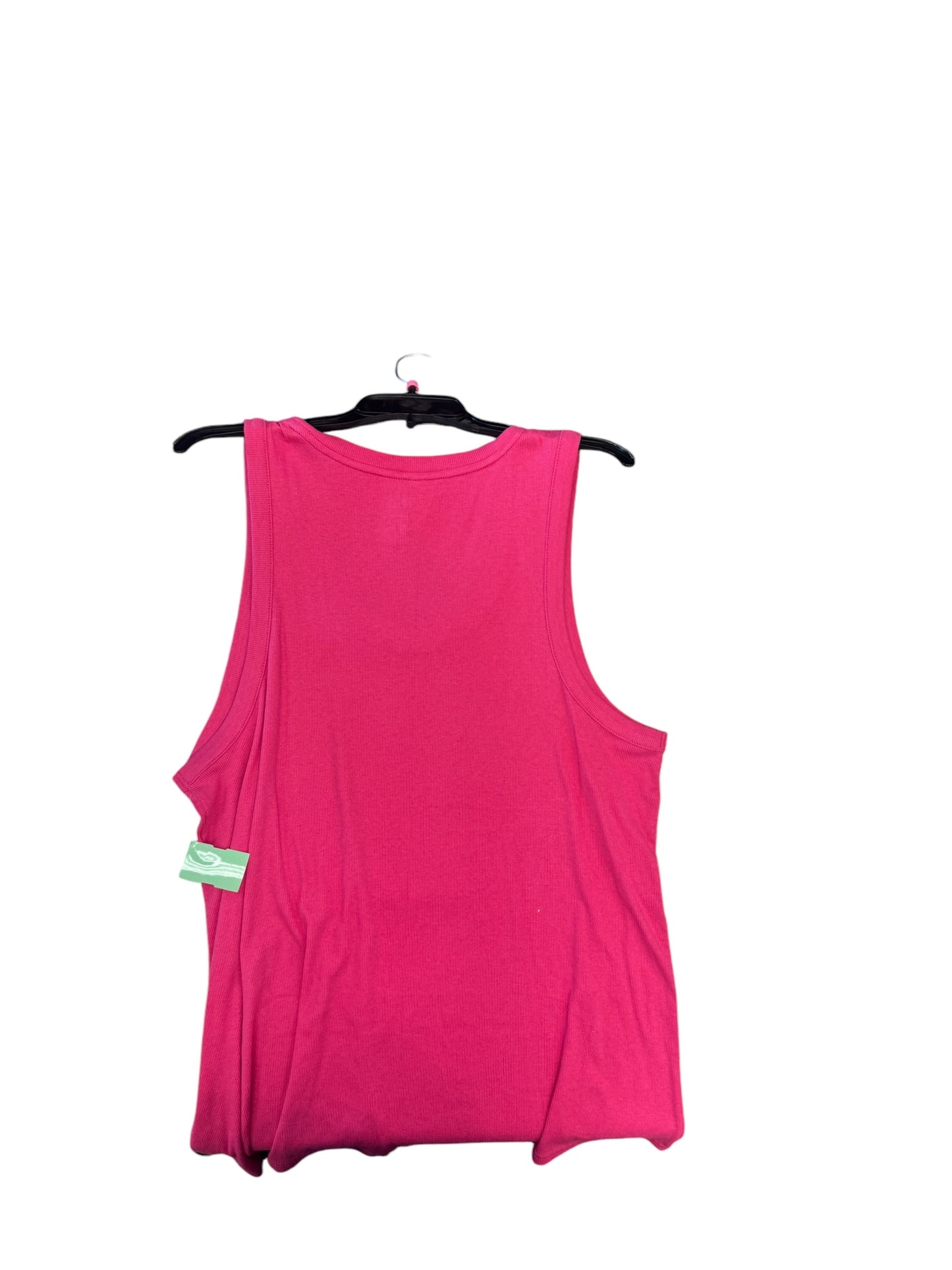 Top Sleeveless By Maurices In Pink, Size: 3x