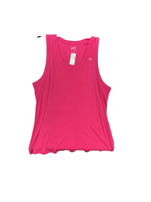 Top Sleeveless By Maurices In Pink, Size: 3x