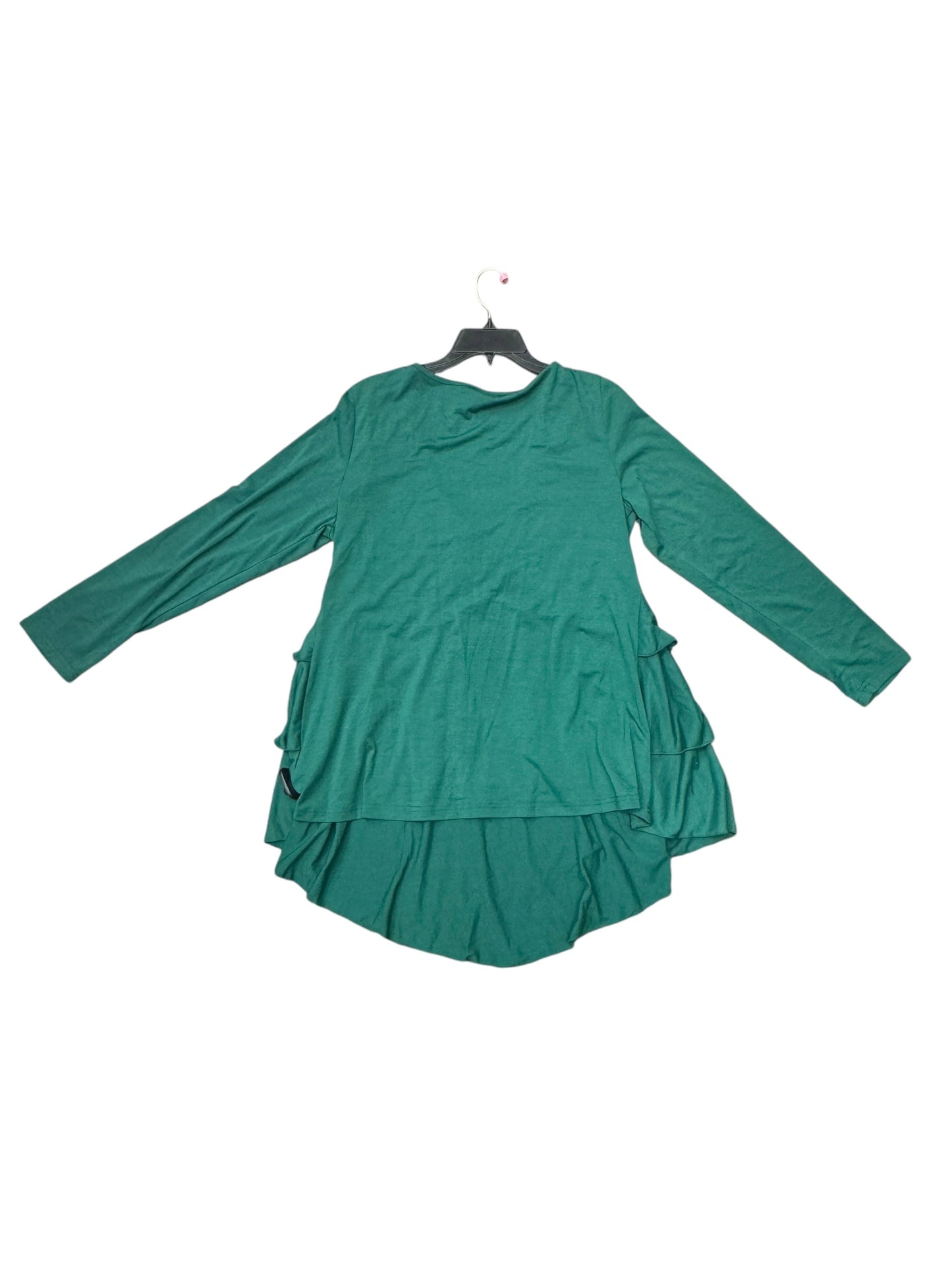 Top Long Sleeve By Clothes Mentor In Green, Size: Xl