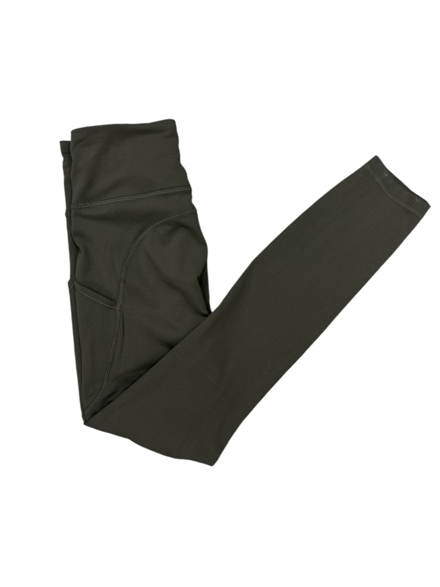 Athletic Leggings By Lululemon In Green, Size: S