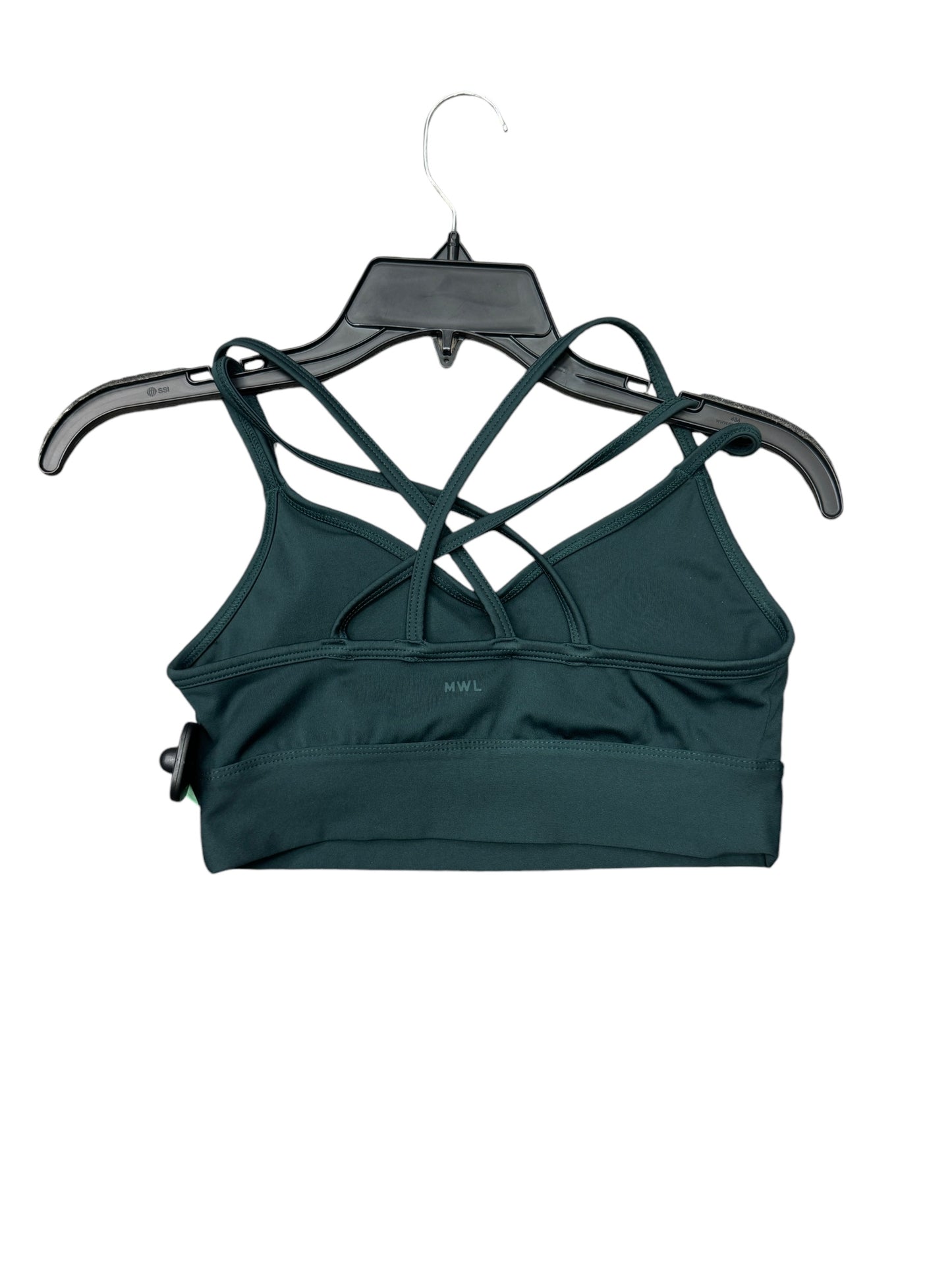 Athletic Bra By Madewell In Green, Size: S