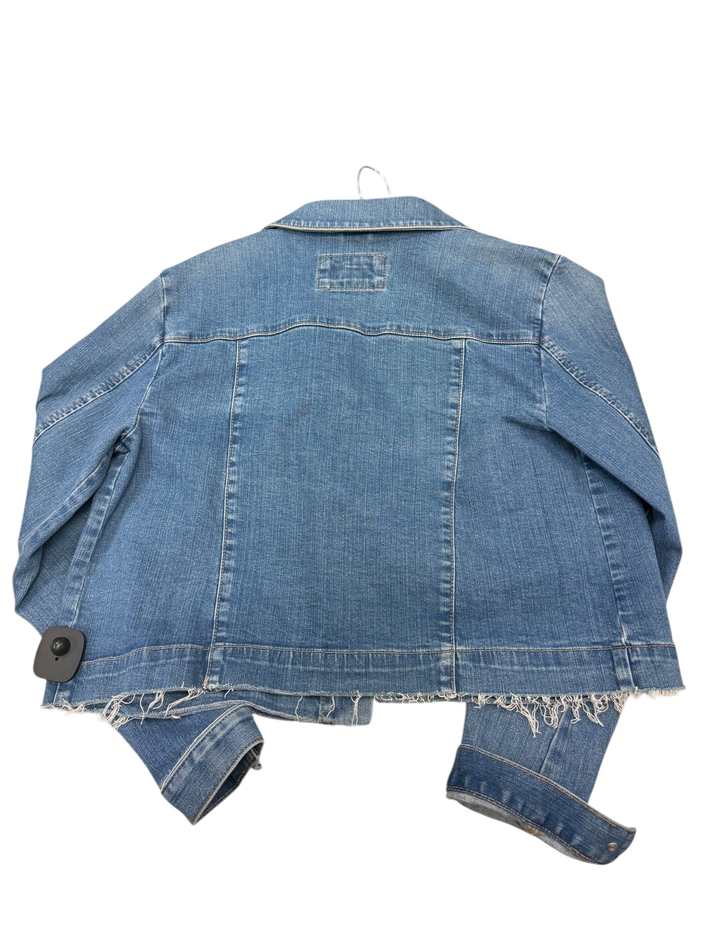 Jacket Denim By Loft In Blue Denim, Size: M