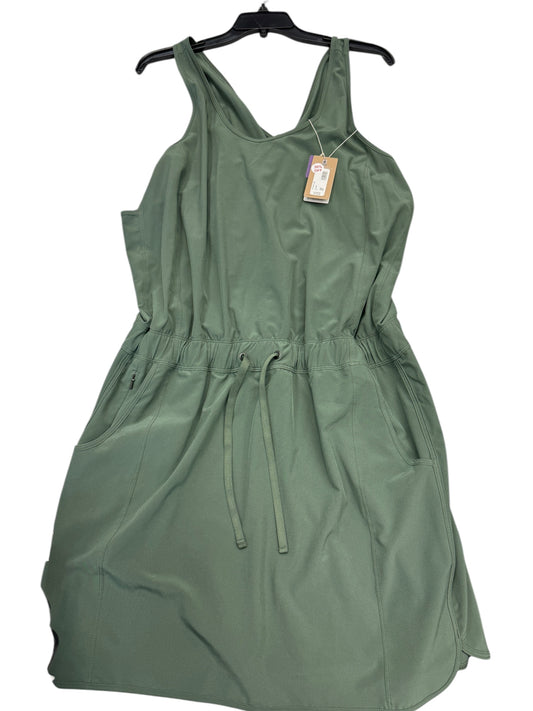 Athletic Dress By Patagonia In Green, Size: 16