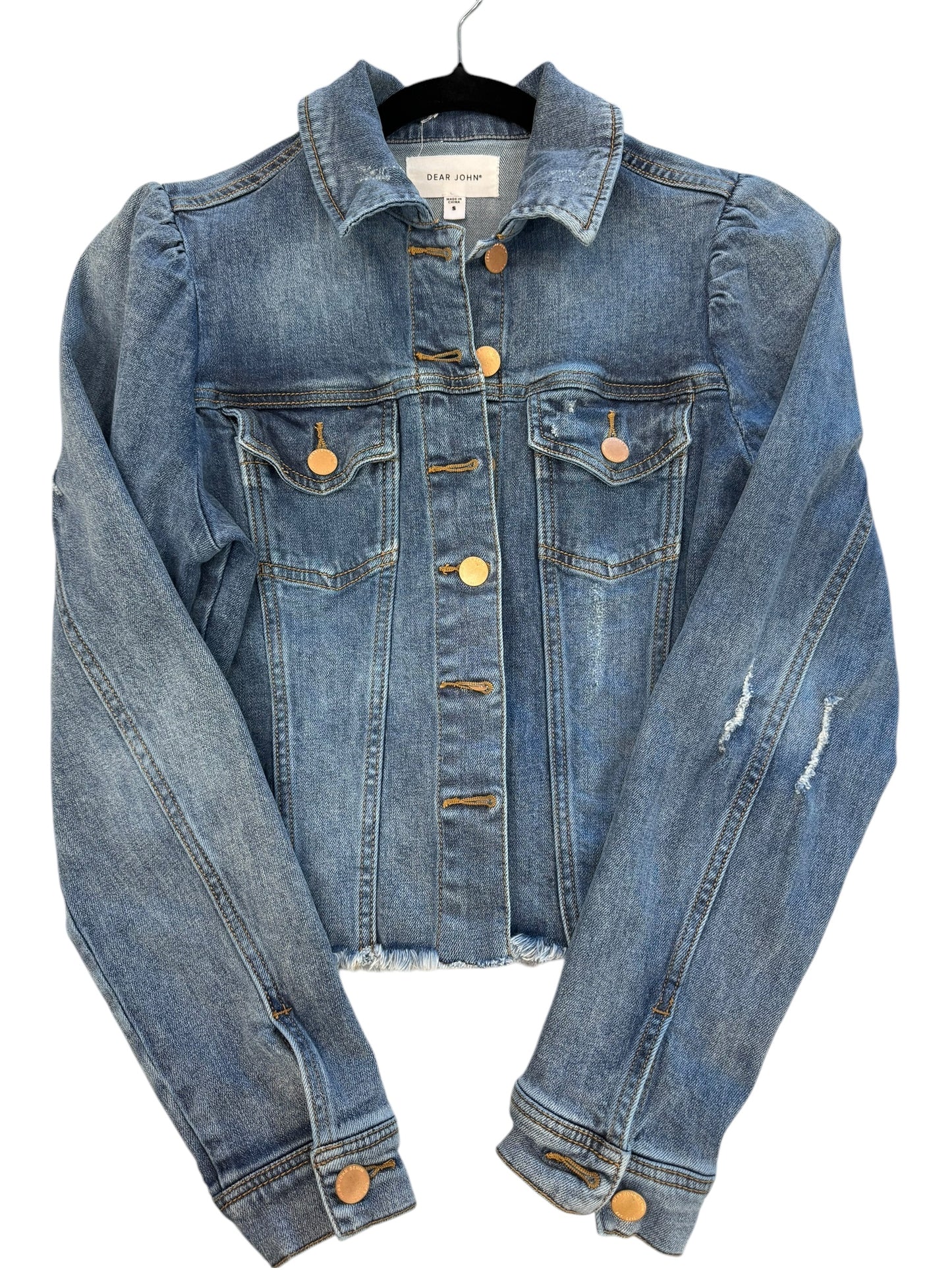 Jacket Denim By Dear John In Blue Denim, Size: S