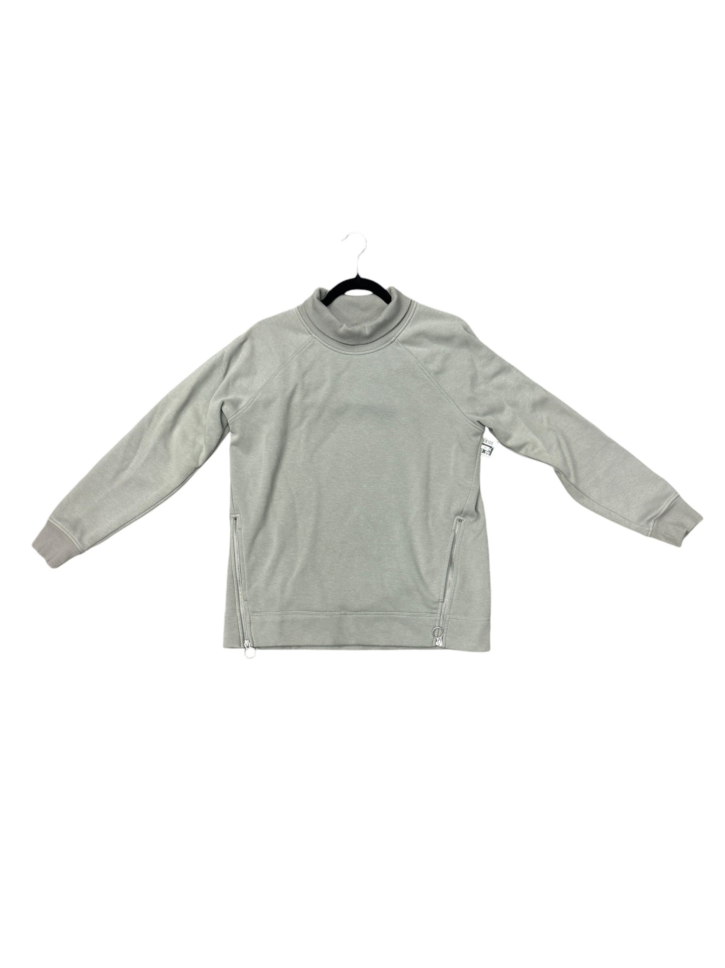 Sweatshirt Collar By Athleta In Grey, Size: S