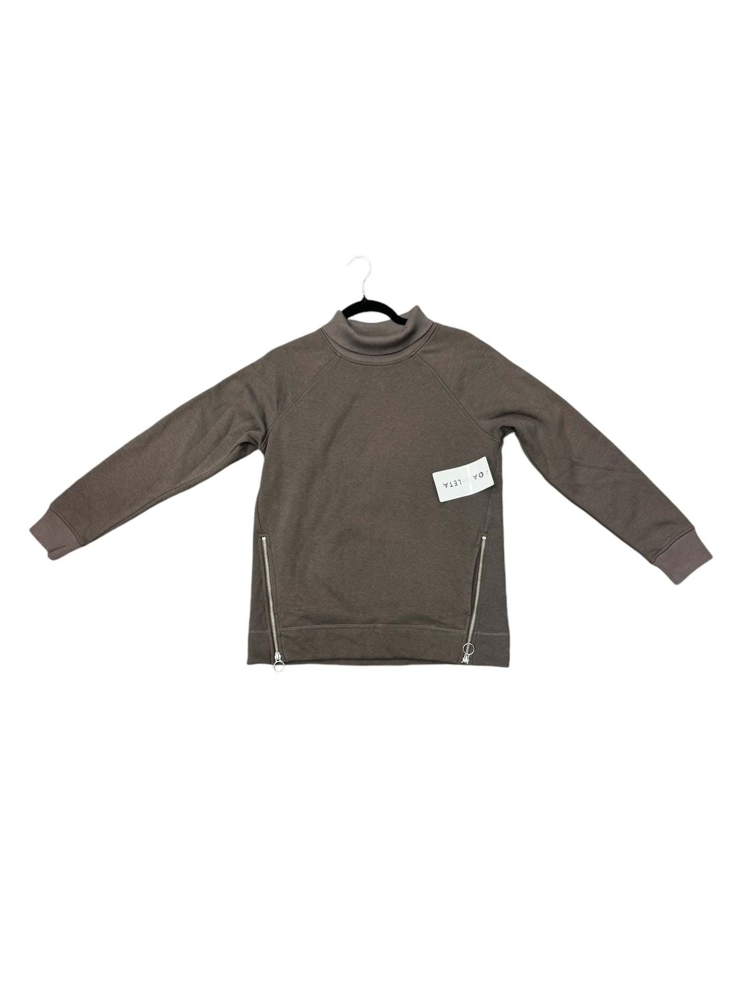 Sweatshirt Collar By Athleta In Brown, Size: Xs