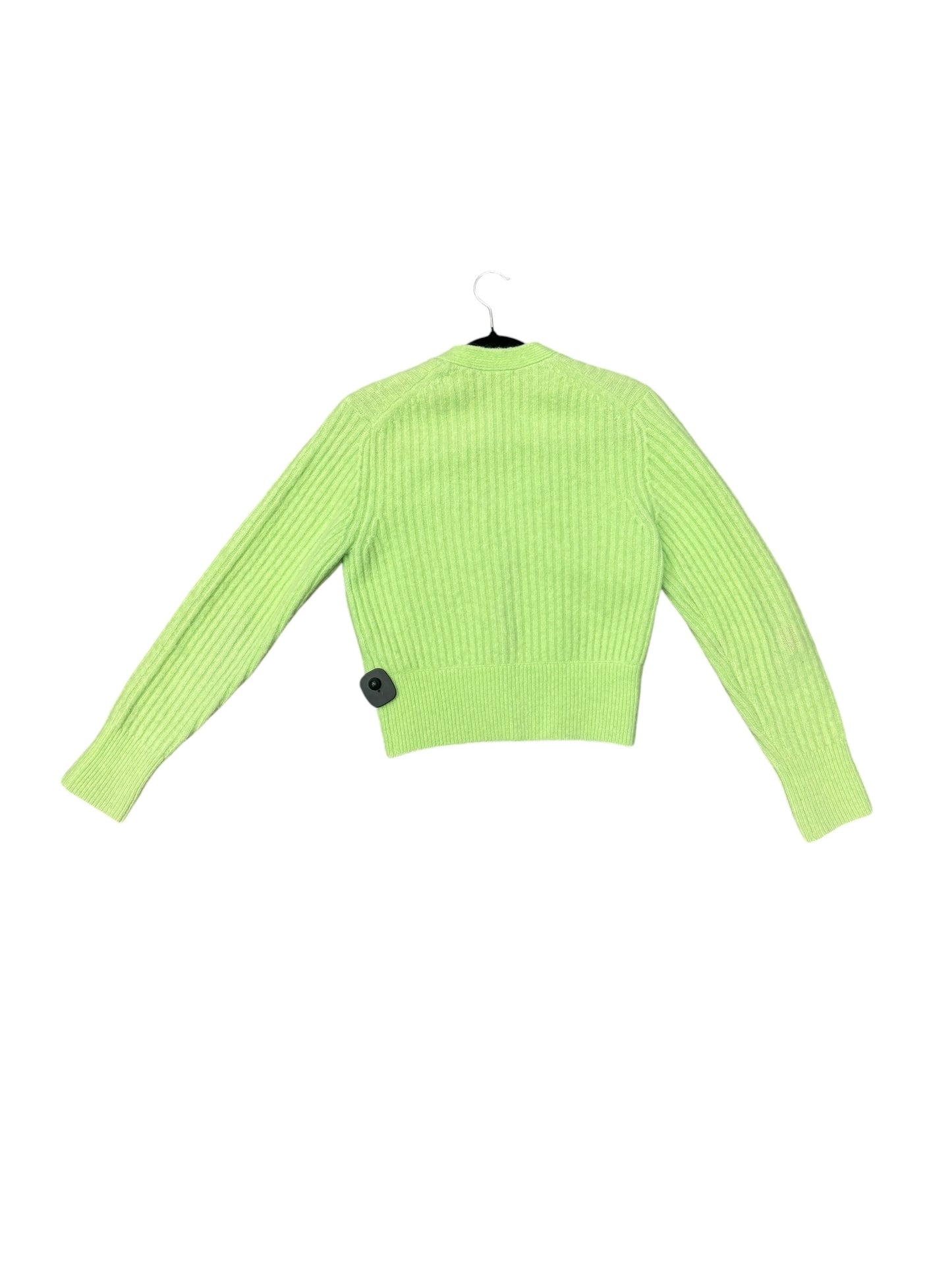 Sweater Cardigan By Cmc In Green, Size: Xs