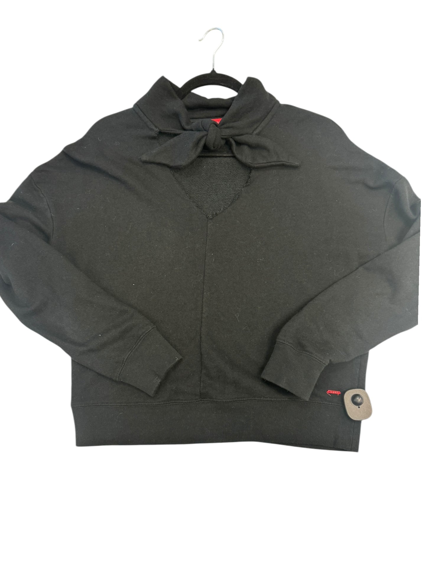 Top Long Sleeve By Cmb In Black, Size: M