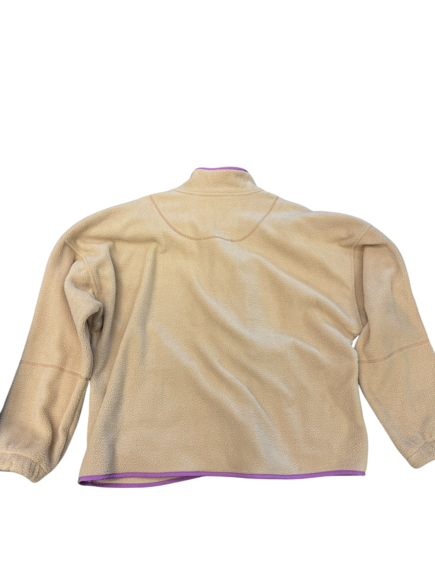 Jacket Fleece By Wild Fable In Tan, Size: L