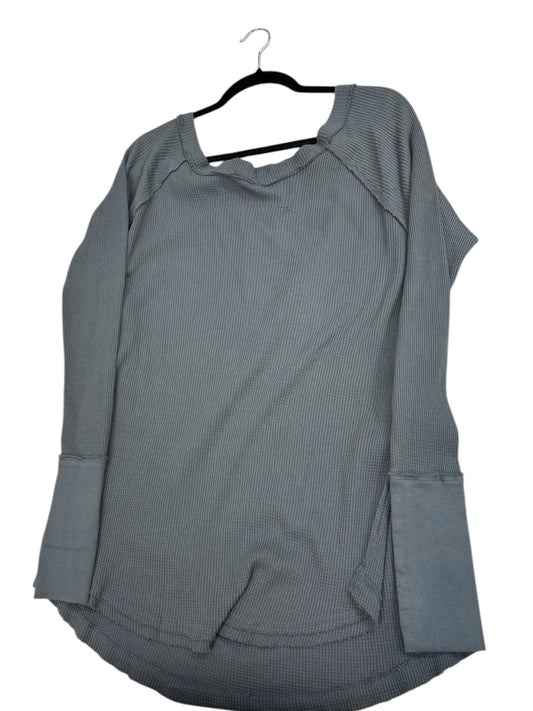 Top Long Sleeve By We The Free In Blue, Size: M