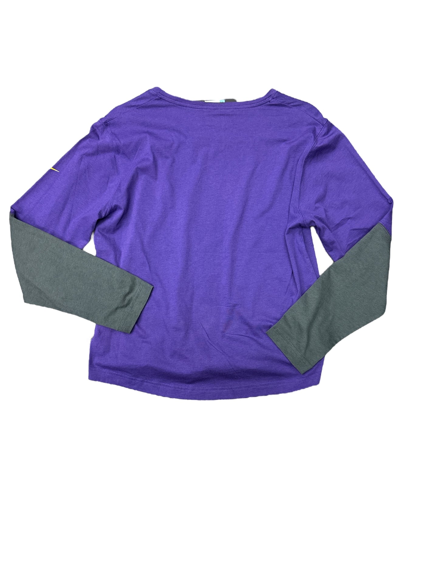 Top Long Sleeve By Nfl In Purple, Size: M