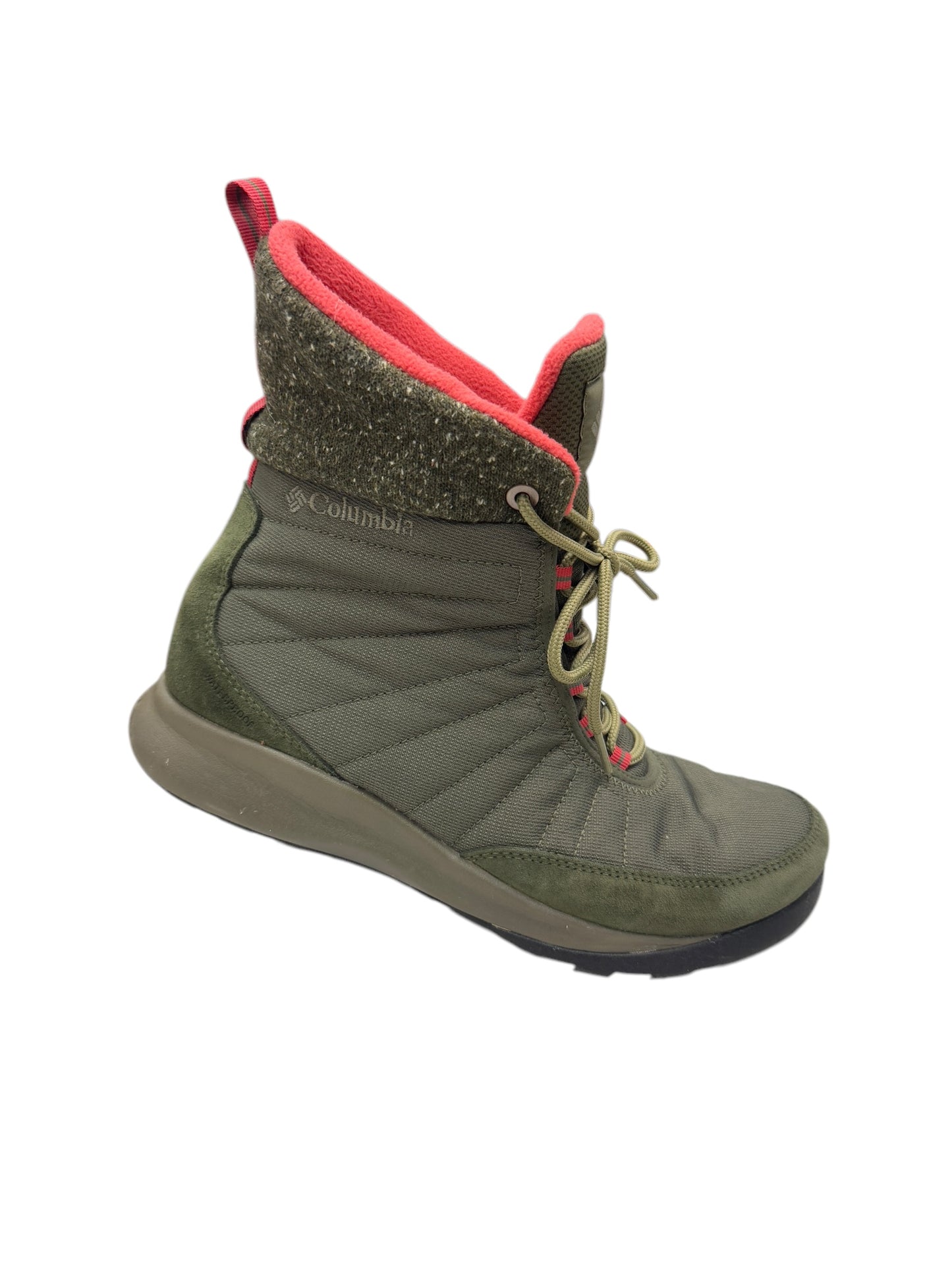 Boots Hiking By Columbia In Green, Size: 10