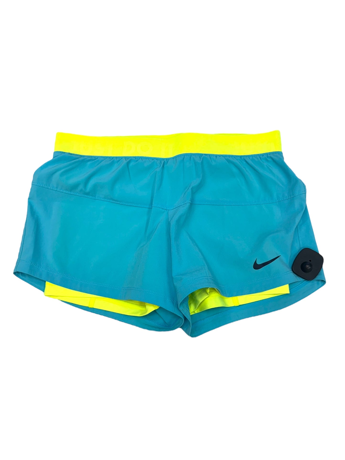 Athletic Shorts By Nike Apparel In Aqua, Size: S