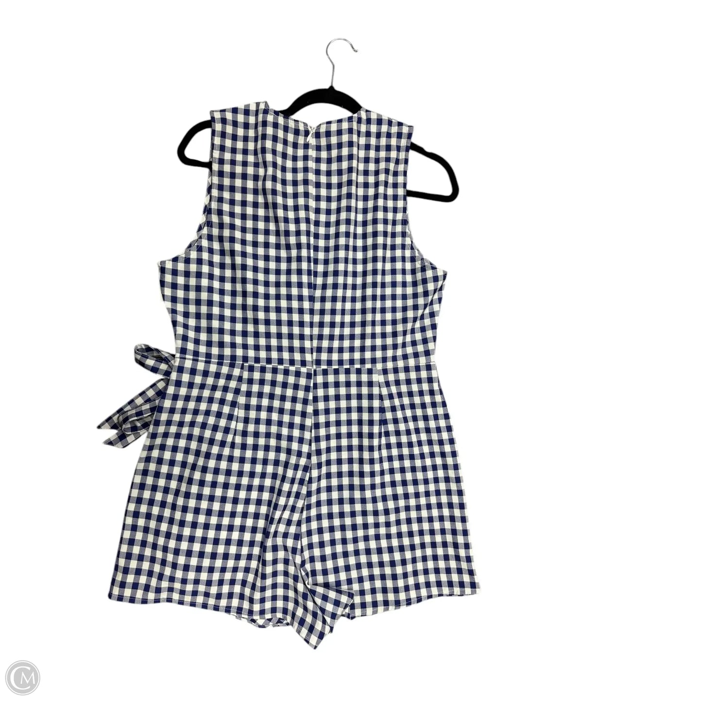 Dress Party Short By Entro In Blue & White, Size: 10