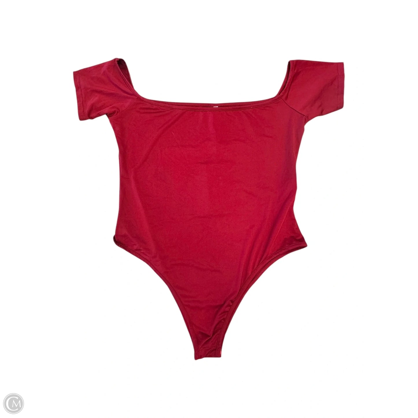 Bodysuit By Clothes Mentor In Red, Size: L