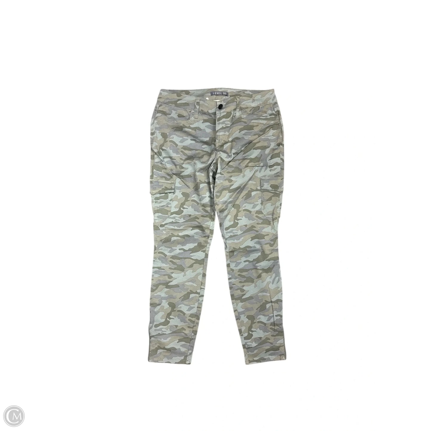 Pants Cargo & Utility By Level 99 In Camouflage Print, Size: 8