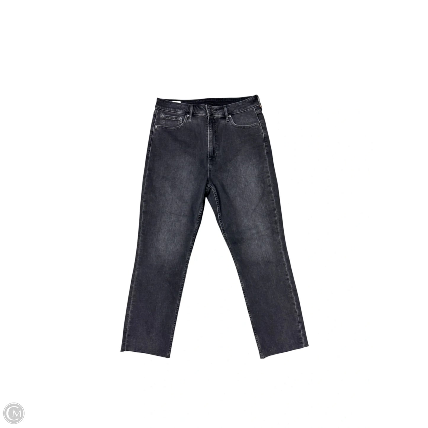 Pants Cropped By Gap In Black Denim, Size: 14