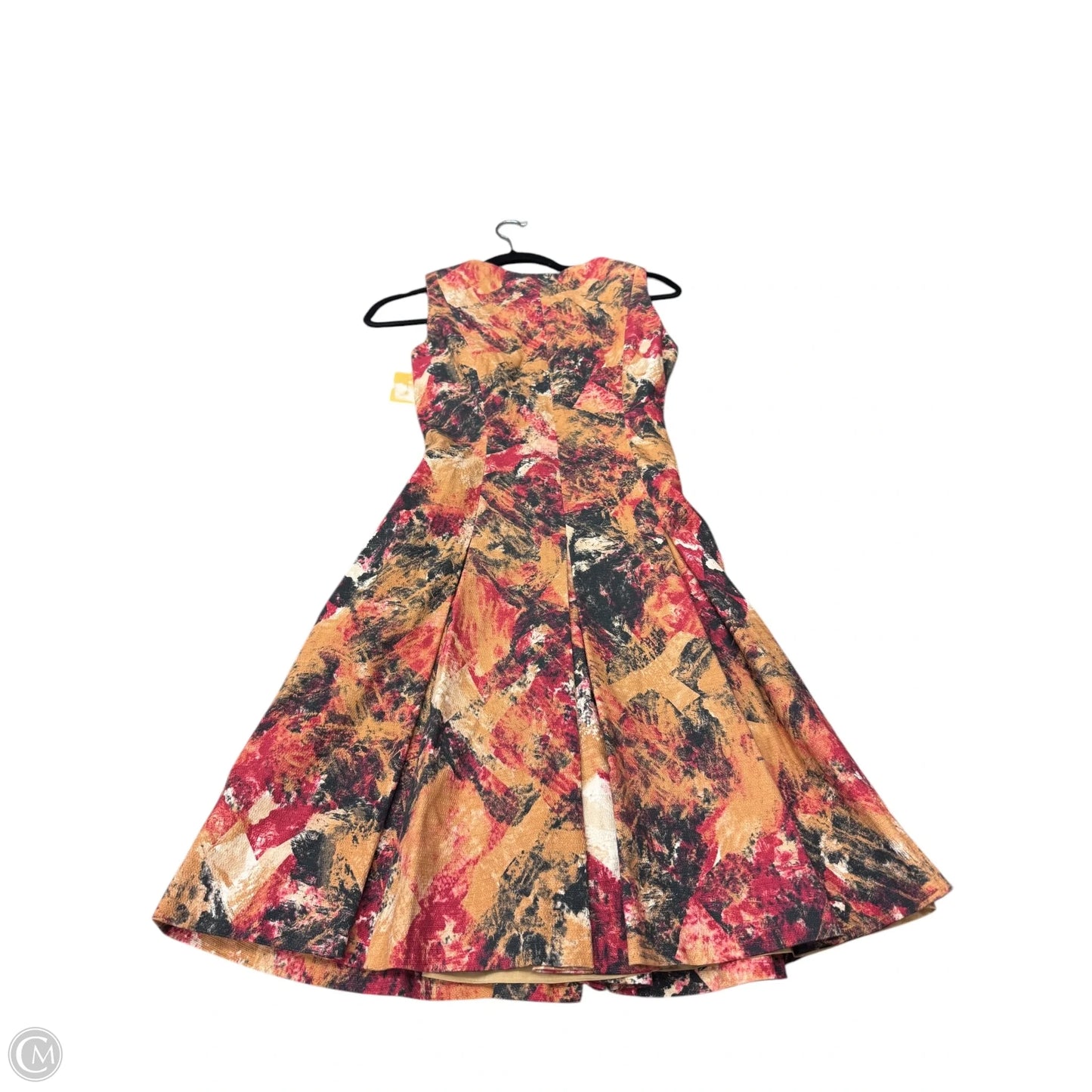 Dress Casual Midi By Clothes Mentor In Brown, Size: 6