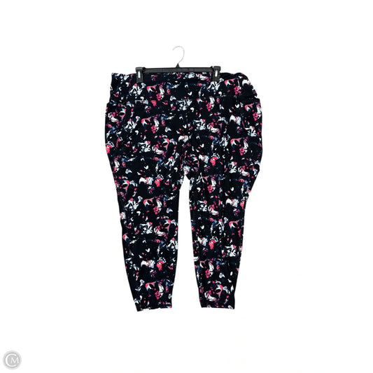 Athletic Leggings By Livi Active In Black, Size: 4x