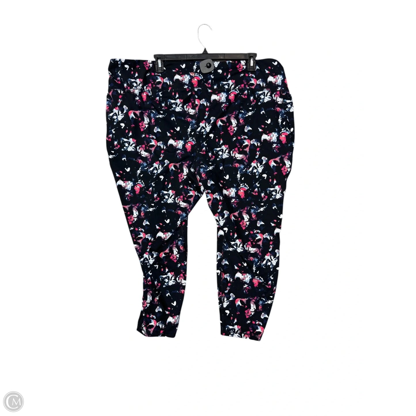 Athletic Leggings By Livi Active In Black, Size: 4x