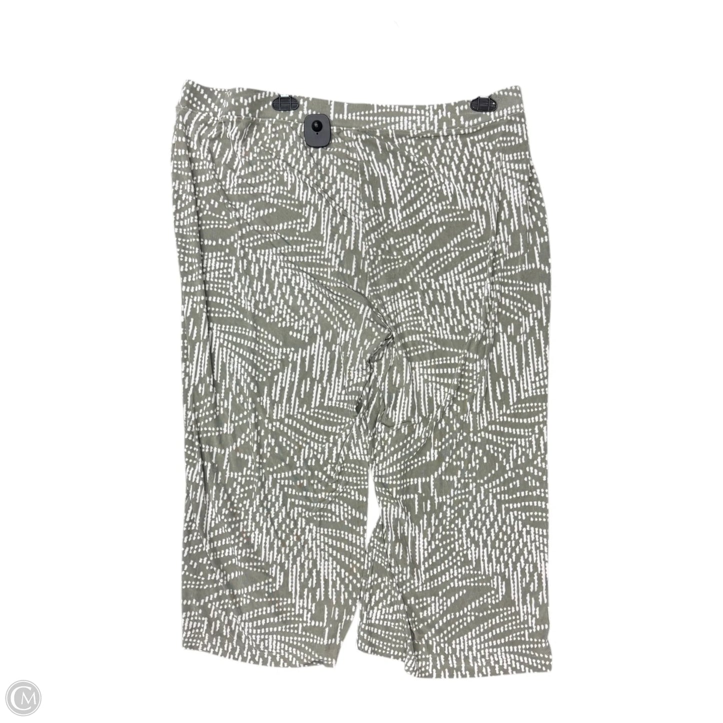 Lounge Set Pants By Chicos In Green, Size: 20