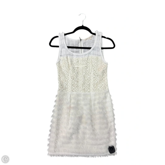 Dress Casual Midi By Rachel Roy In Cream, Size: 4