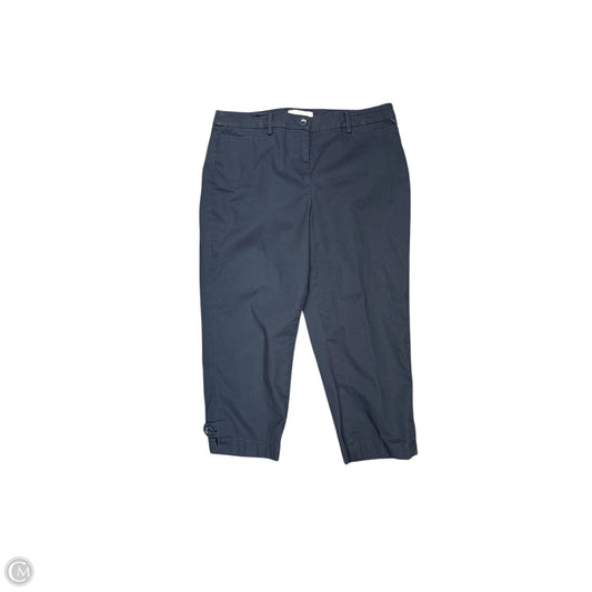 Capris By Talbots In Navy, Size: 10