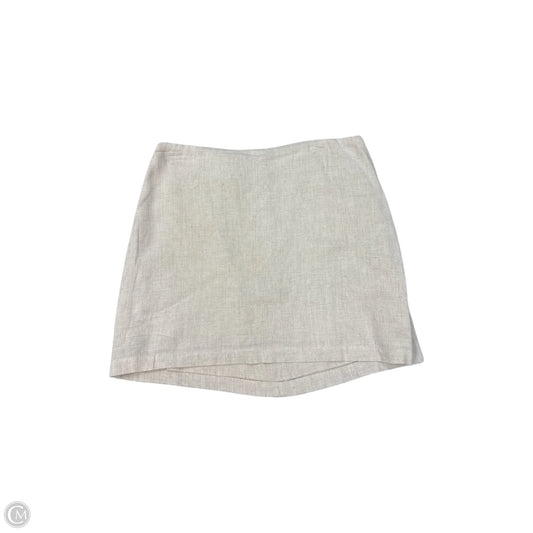 Skirt Mini & Short By Cmc In Tan, Size: 2