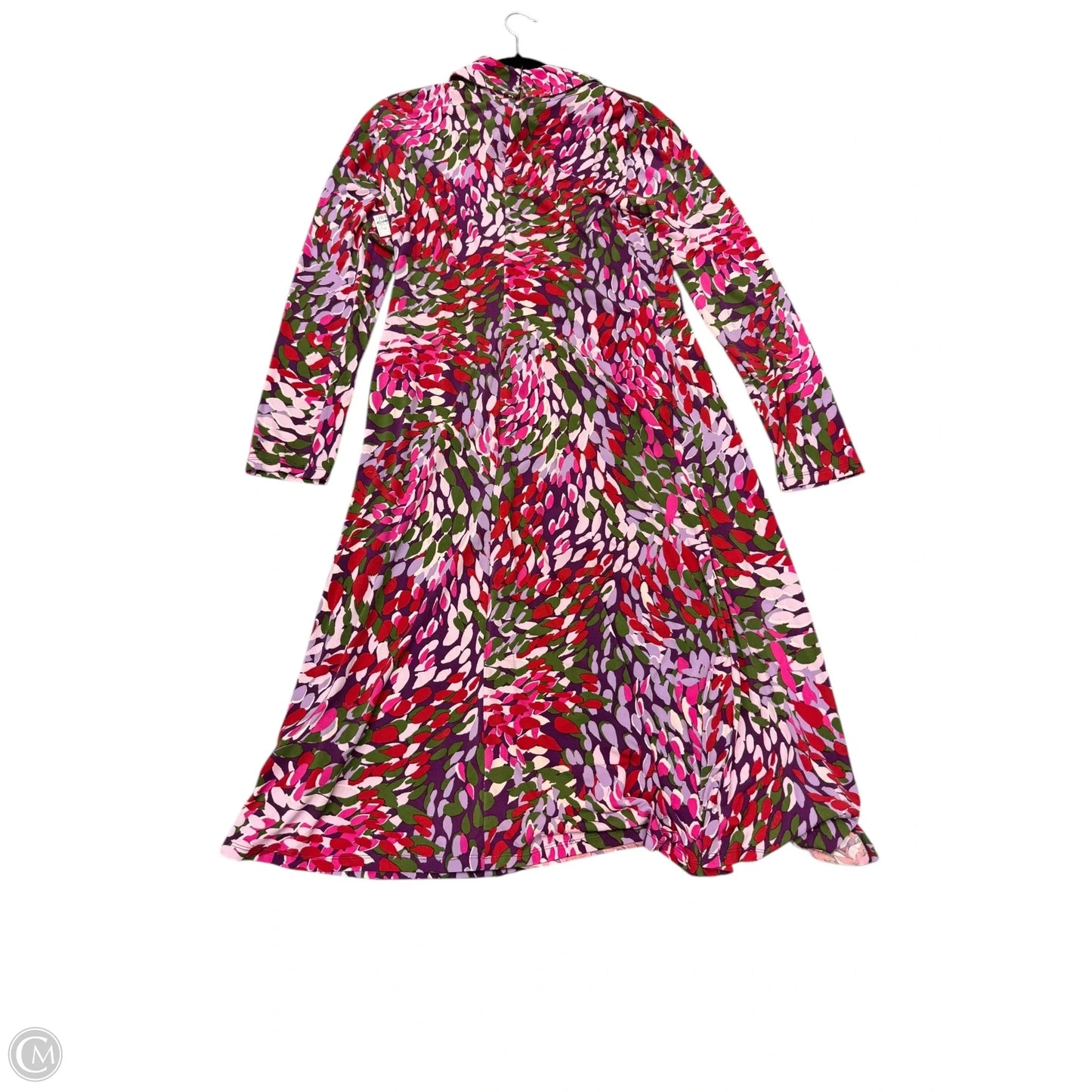 Dress Casual Maxi By Maggy London In Pink & Purple, Size: 14